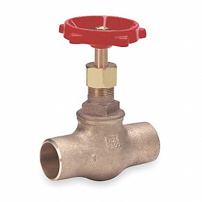 Globe Valve 1-1/2 Bronze Socket 200 psi MPN:1502 1-1/2