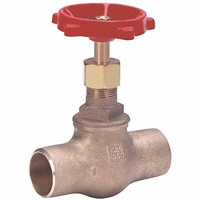 Globe Valve 1 Bronze Socket 200 psi MPN:1502 1