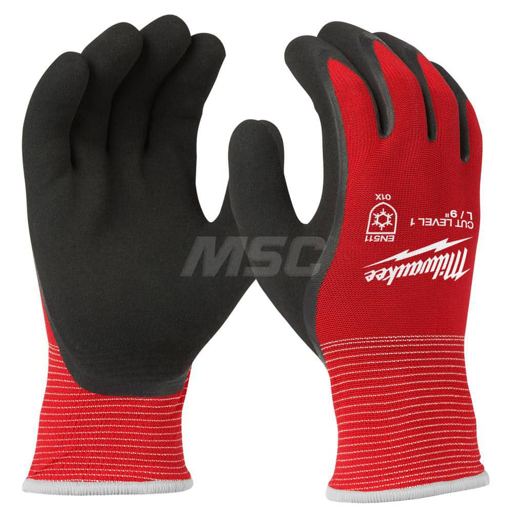 Cut & Puncture-Resistant Gloves: Size X-Large, ANSI Cut A1, ANSI Puncture 1, Nitrile, Series 48-22 MPN:48-22-8913