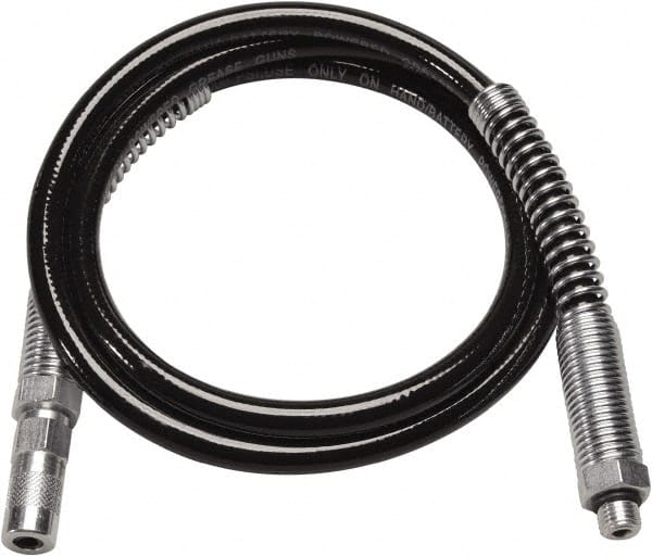 4' Long, 10,000 psi Operating Pressure, Steel Grease Gun Hose MPN:49-16-2647