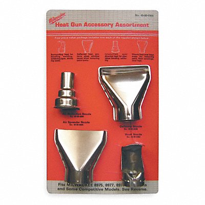 Heat Gun Accessory Kit 1 1/2 Outer Dia MPN:49-80-0300