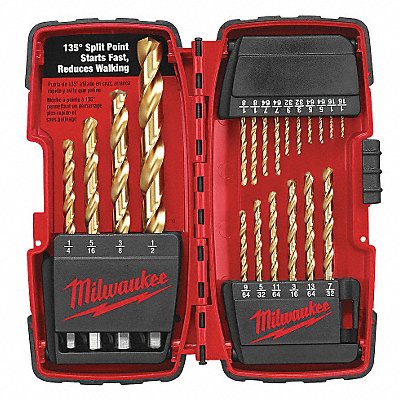 Jobber Length Drill Set 20pc HSS MPN:48-89-1105