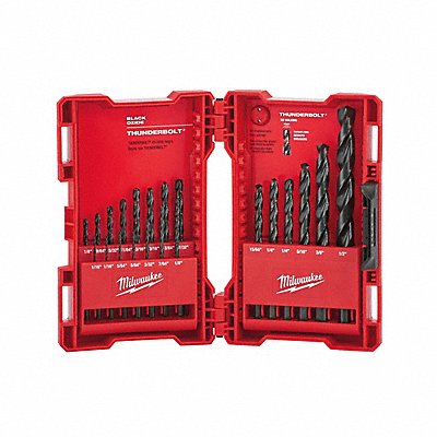 Jobber Length Drill Set 21pc HSS MPN:48-89-2801