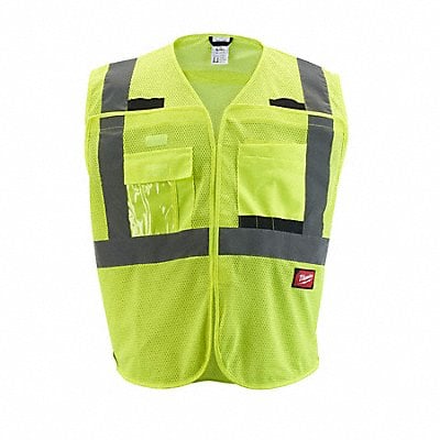Safety Vest Polyester Yellow L/XL MPN:48-73-5122