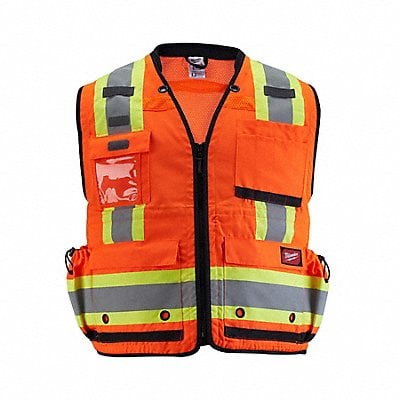Safety Vest Polyester Orange 4XL/5XL MPN:48-73-5168