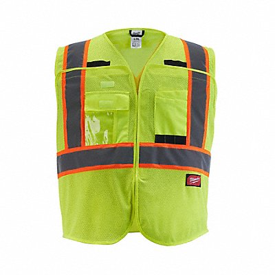 Safety Vest Polyester Yellow S/M MPN:48-73-5171