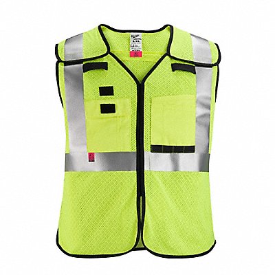 Safety Vest Polyester Yellow 2XL/3XL MPN:48-73-5213