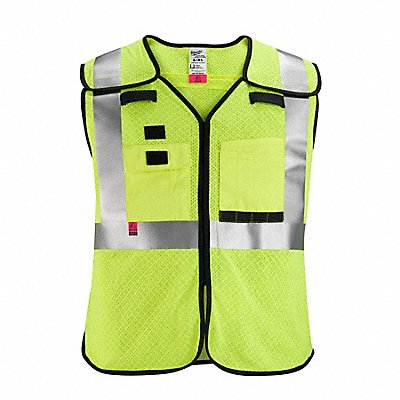 Safety Vest Polyester Yellow 4XL/5XL MPN:48-73-5214