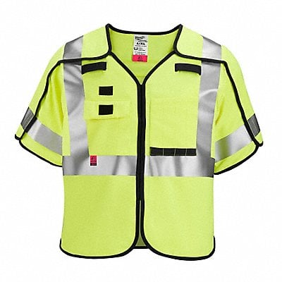 Safety Vest Polyester Yellow 2XL/3XL MPN:48-73-5333