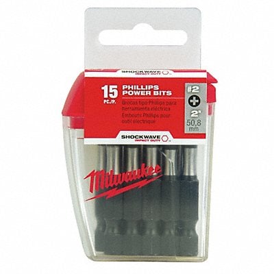 Insert Bit 1/4 Phillips #2 2 PK15 MPN:48-32-5004