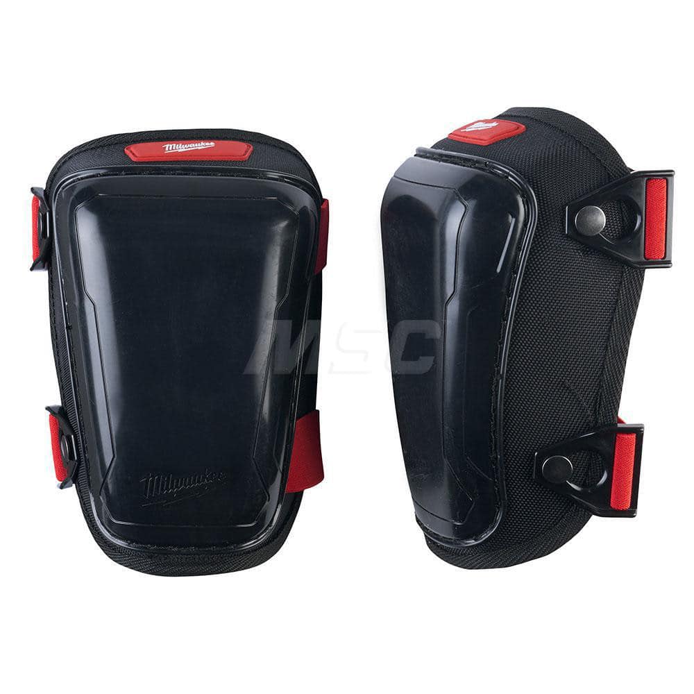 Knee Pad: 2 Strap, Plastic Cap, Single Strap Closure, Universal MPN:48-73-6010