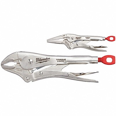 Locking Plier Sets Ergonomic 2 Pcs MPN:48-22-3602