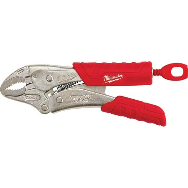 Locking Pliers, Jaw Capacity: 1.25in , Jaw Length: 0.88in , Handle Opening Action: 1-Handed , Body Material: Steel , Tether Style: Tether Capable  MPN:48-22-3405