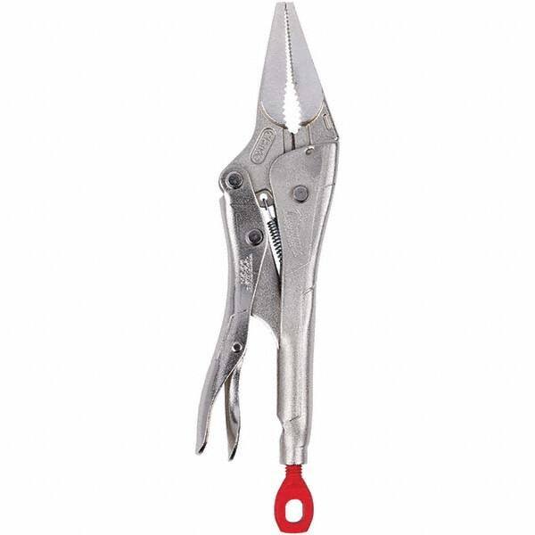 Locking Plier: Long Nose Jaw MPN:48-22-3504