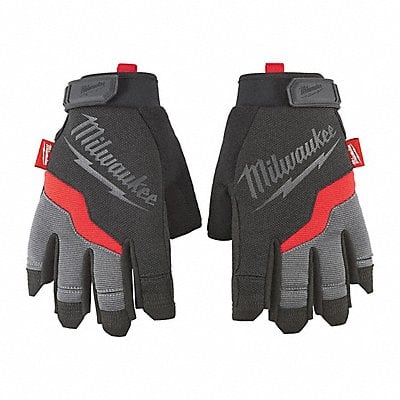 Work Gloves Color Black/Red 7 1/4 S MPN:48-22-8745