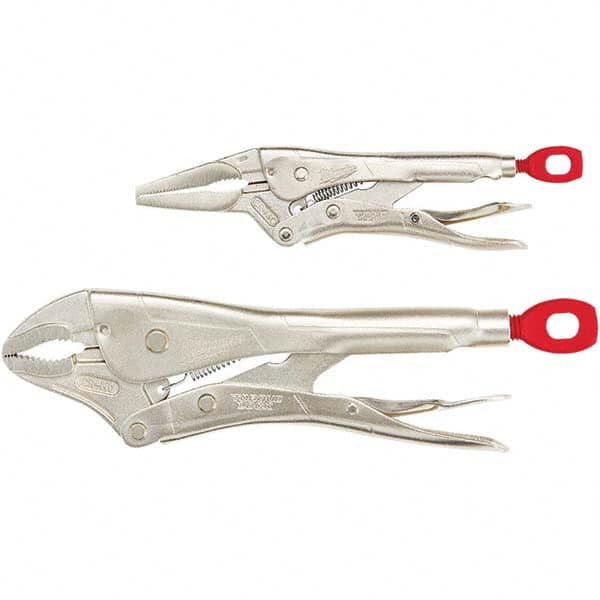 Plier Set: 2 Pc, Locking & Long Reach Pliers MPN:48-22-3602