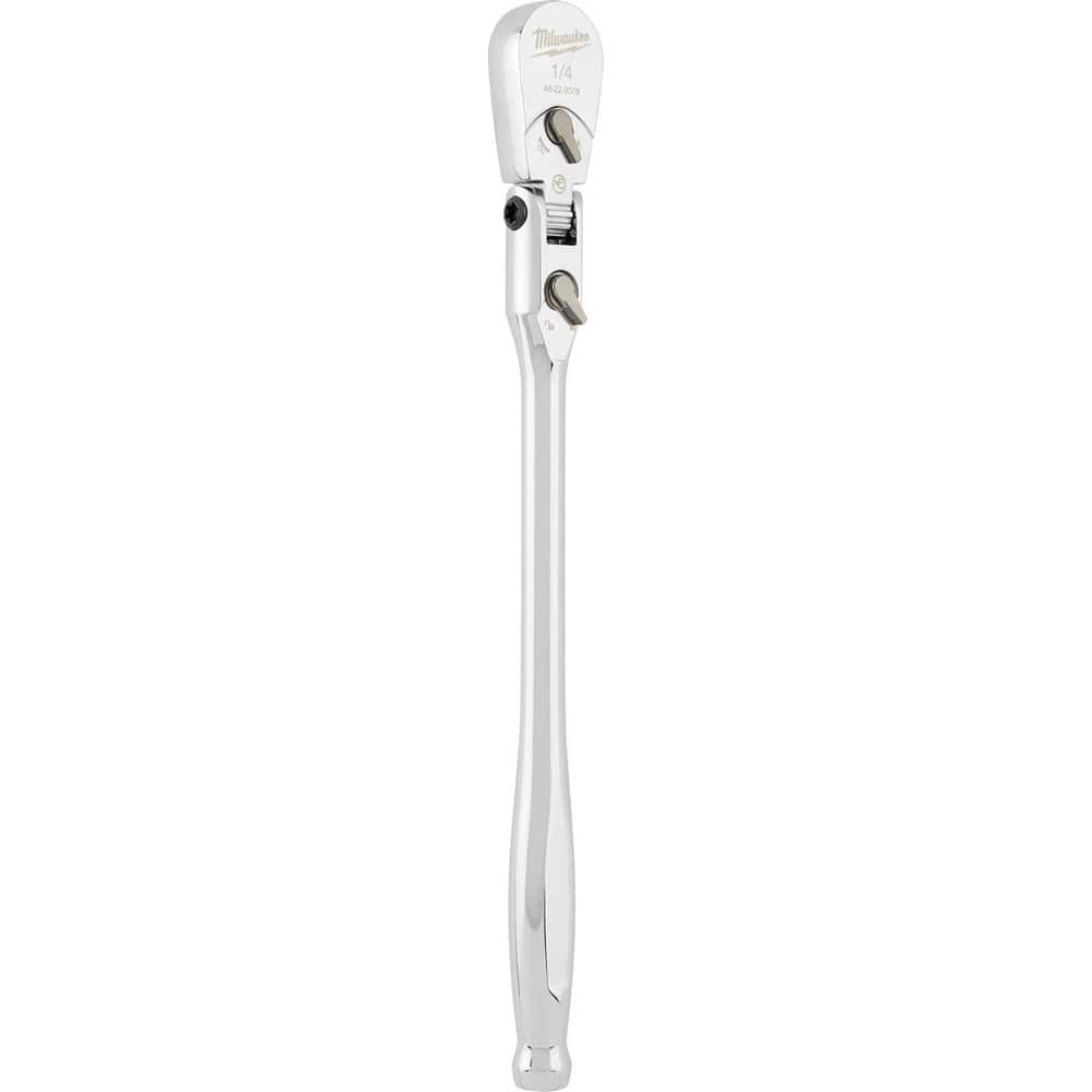 Ratchets, Drive Size: 1/4 , Head Style: Flexible , Overall Length (Inch): 9 , Insulated: No , Magnetic: No  MPN:48-22-9009