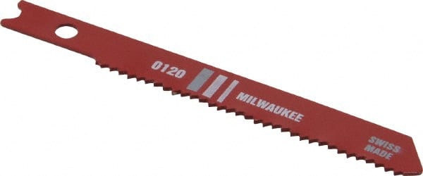 Jigsaw Blade: High Speed Steel, 18 TPI, 0.047