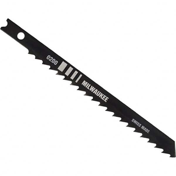 Jigsaw Blade: High Carbon Steel, 6 TPI, 0.065