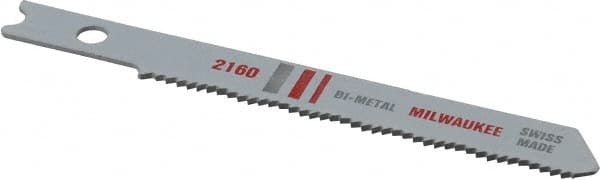 Jigsaw Blade: Bi-Metal, 24 TPI, 0.047