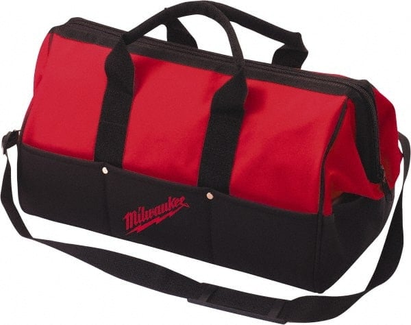 Tool Bags & Tool Totes, Holder Type: Contractor's Bag , Closure Type: Zipper , Overall Width: 13in , Overall Height: 26.5000in , Color: Red  MPN:48-55-3530