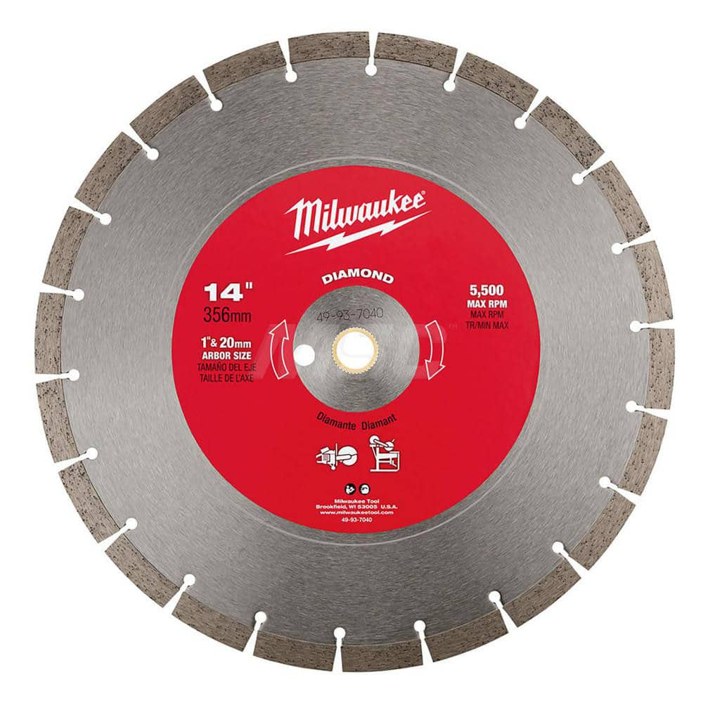 Wet & Dry Cut Saw Blade: 14