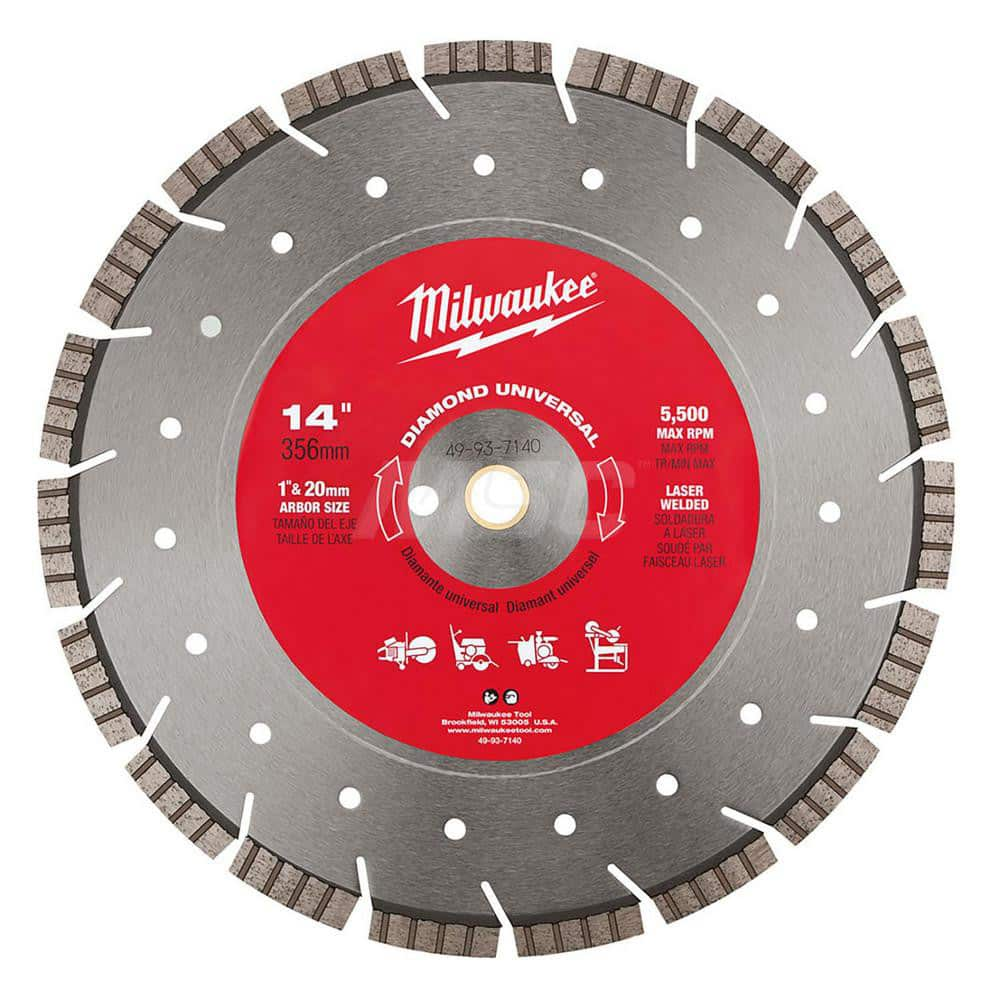 Wet & Dry Cut Saw Blade: 14