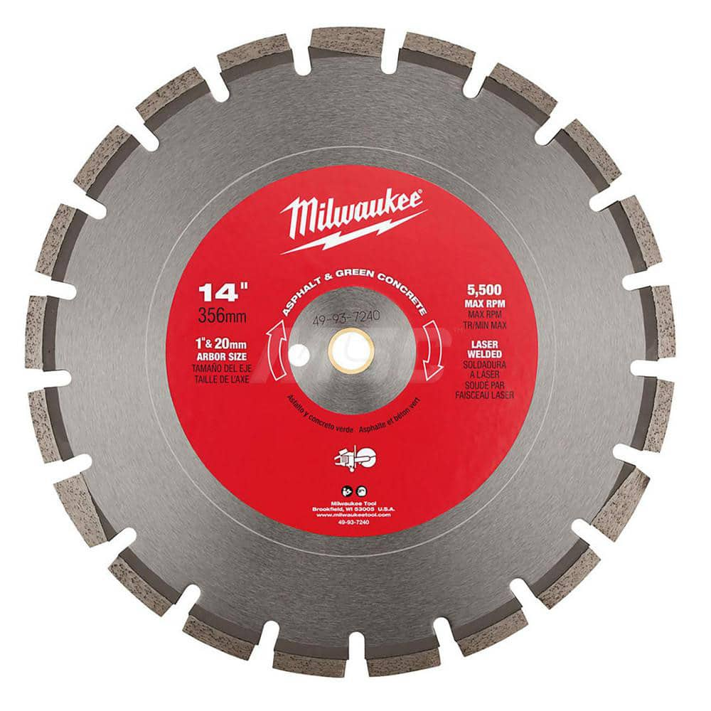 Wet & Dry Cut Saw Blade: 14