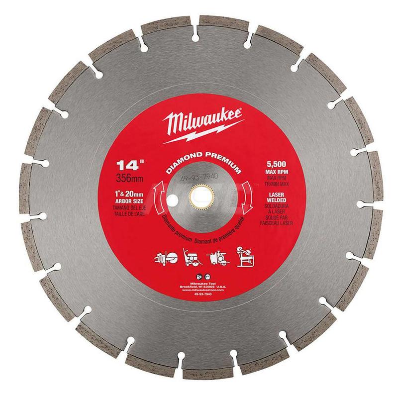 Wet & Dry Cut Saw Blade: 14