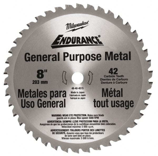 Wet & Dry Cut Saw Blade: 8