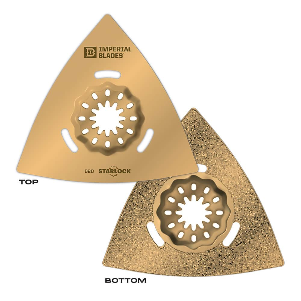 Triangle Rasp: Use with Compatible with all Starlock Multi-Tools MPN:IBSL620-1