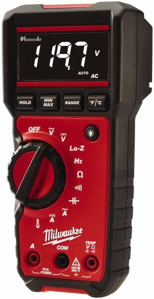 CAT III, Auto Ranging Digital & True RMS Multimeter: 600 VAC/VDC MPN:2217-20NST