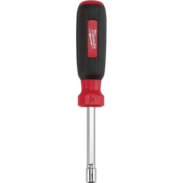 Nut Driver: Hollow Shaft, Comfort Hand Grip Handle, 7