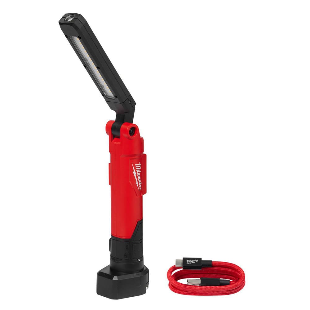 Portable Work Lights, Lamp Type: LED , Lumens: 550 , Overall Length (Decimal Inch): 7.5000 , Housing Color: Black, Red , Lamp Life (Hours): 2  MPN:2128-21