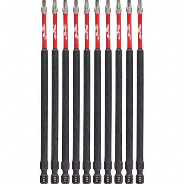 Power Screwdriver Bit: T20 Torx, 1/4