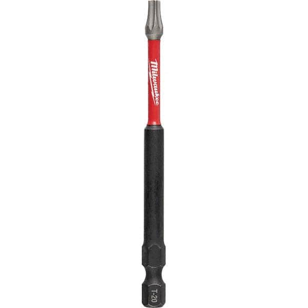 Power Screwdriver Bit: T20 Torx, 1/4