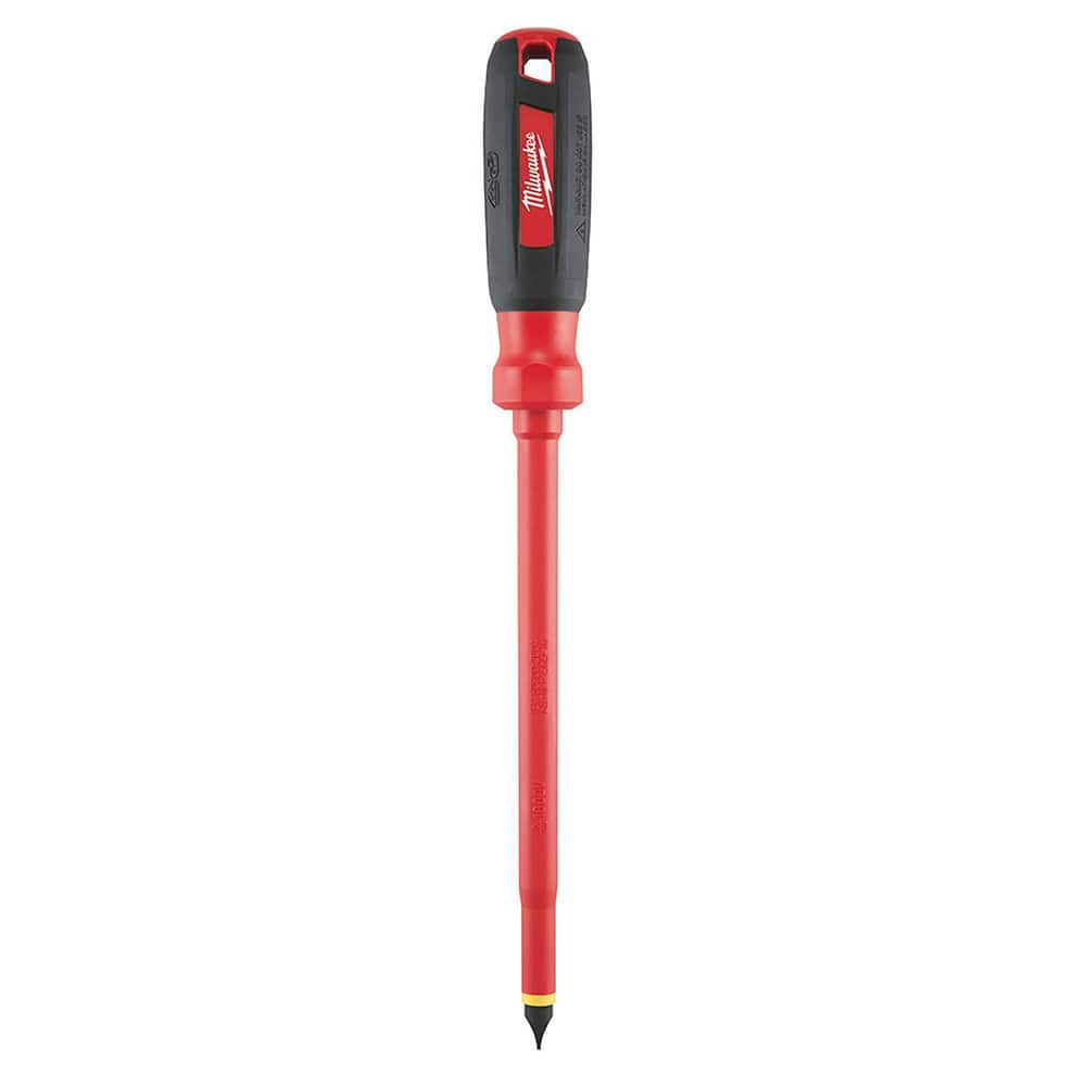 Precision & Specialty Screwdrivers, Tool Type: Cabinet Screwdriver , Blade Length: 0 , Overall Length: 14.00 , Shaft Length: 10in , Handle Color: Black, Red  MPN:48-22-2224