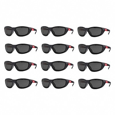 Safety Glasses 12 pk Unisex MPN:48-73-2046X12