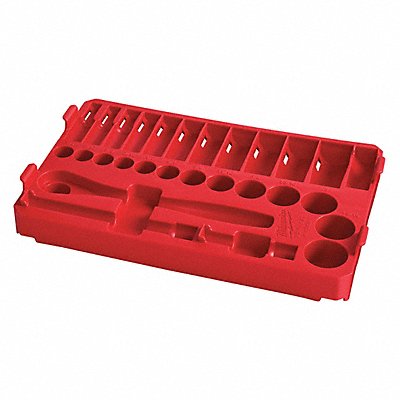 Ratchet and Socket Tray Red Plastic MPN:48-22-9481T