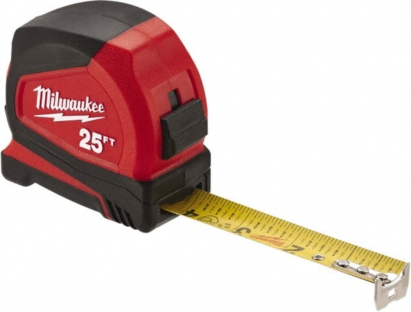 Tape Measure: 25' Long, 1