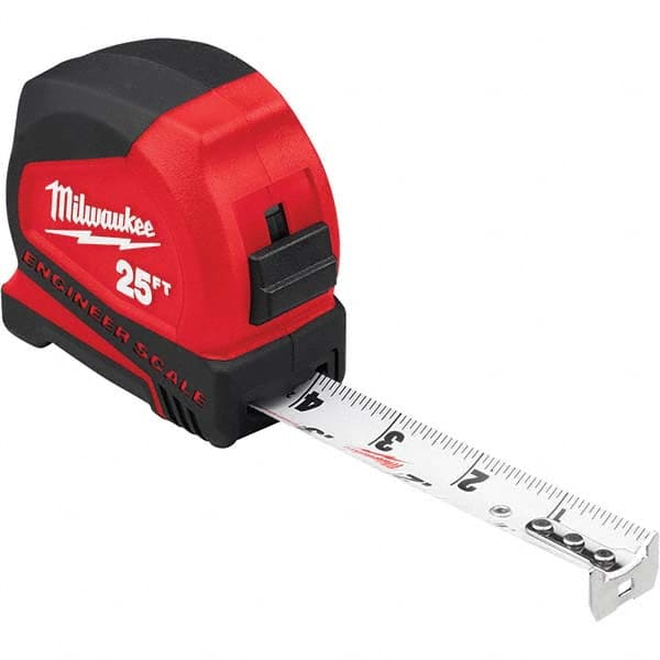 Tape Measure: 25' Long, 1