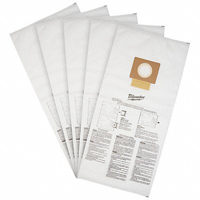 Fleece Dust Bags 5-Ply 1/4 H PK5 MPN:49-90-1999