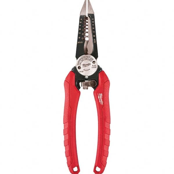 Wire Stripper: 8 AWG to 18 AWG Solid & 20 AWG Stranded Max Capacity MPN:48-22-3079