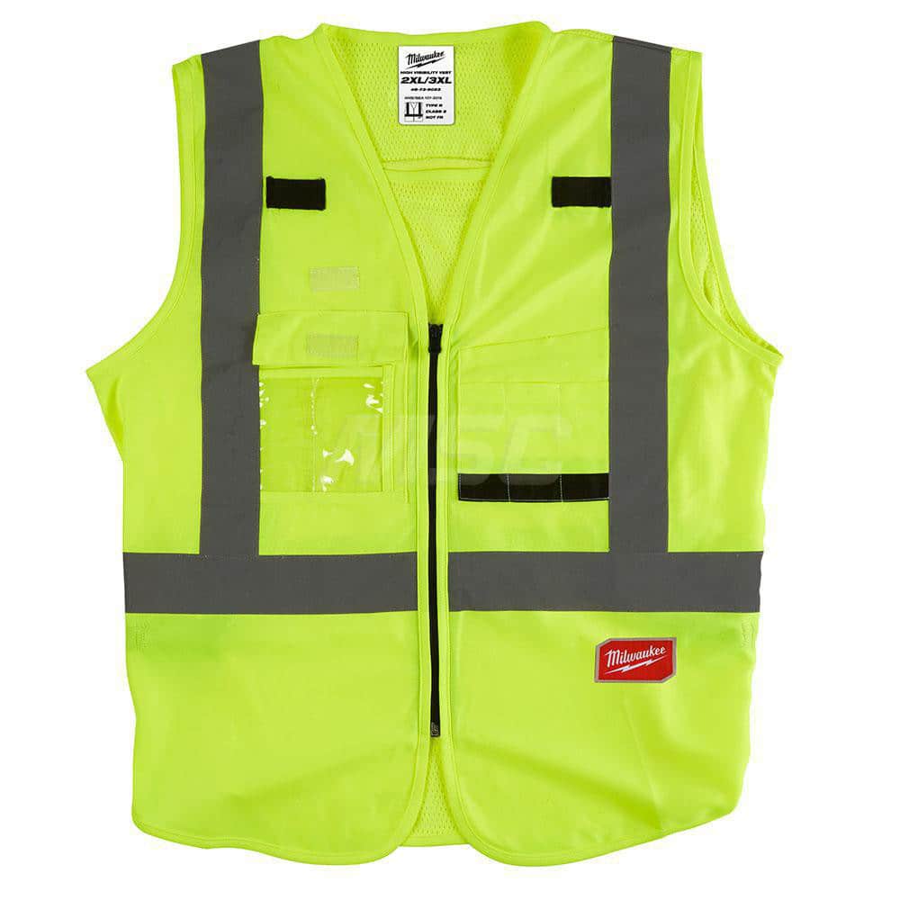 High Visibility Vest: 2X & 3X-Large MPN:48-73-5023