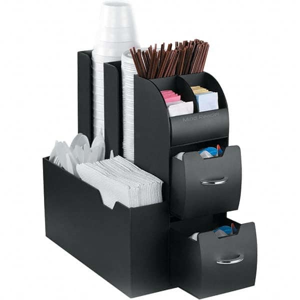 Condiments & Dispensers, Dispenser Type: Condiment Dispenser , Material: Plastic , Color: Black  MPN:EMSCAD01BLK