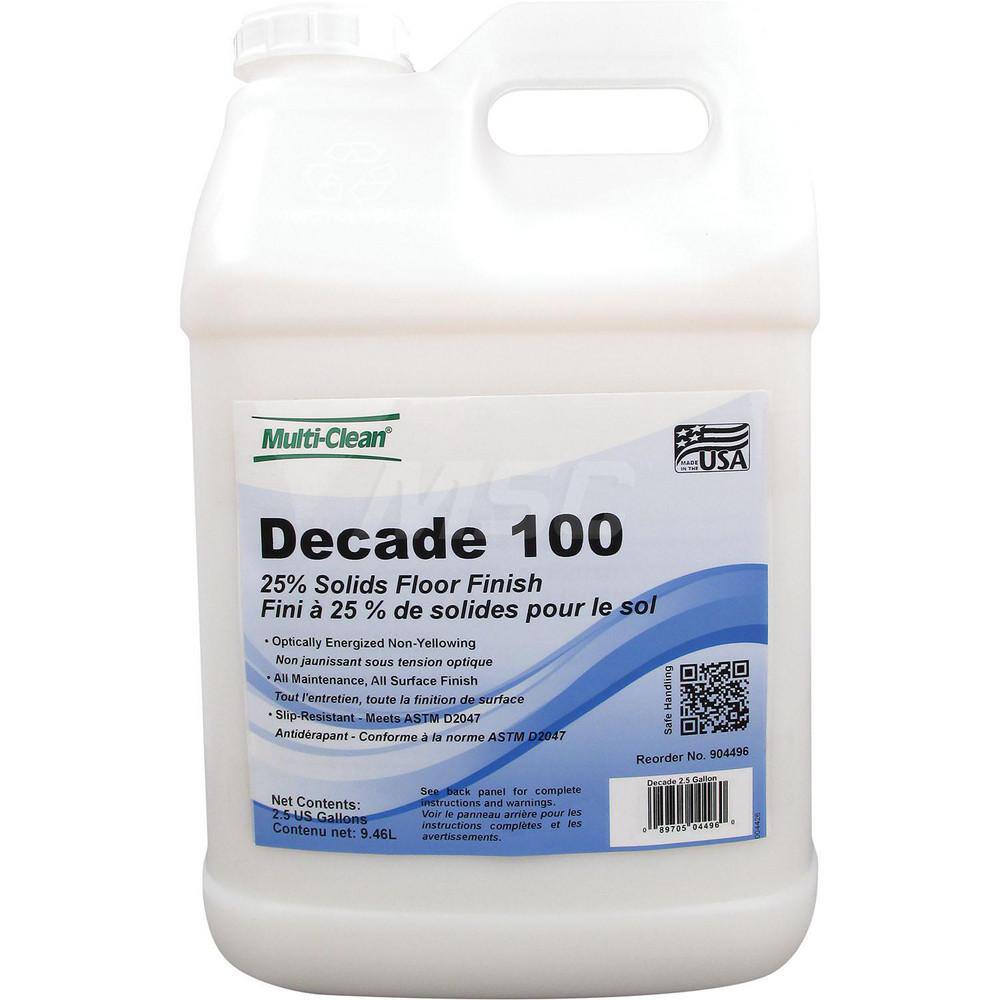 Finish: 2.5 gal Jug, Use on Concrete, Terrazzo, Vinyl & Vinyl Composite Tile (VCT) MPN:904495