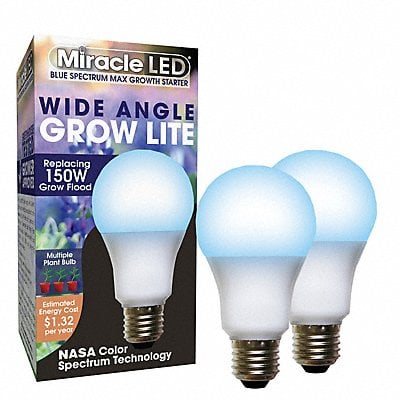 LightBulb BlueSpcMltPtLEDGrow 11W PK2 MPN:602149