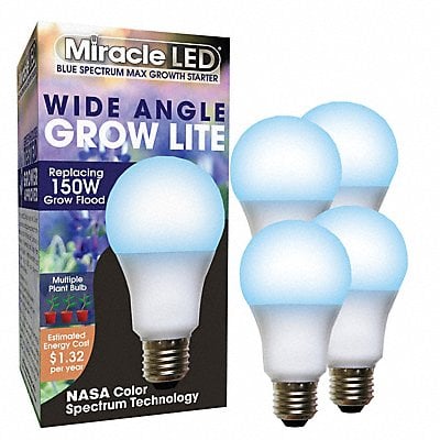 LightBulb BlueSpcMltPtLEDGrow 11W PK4 MPN:602150