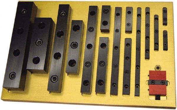50mm Long x 15mm Wide x 12mm High, 2 Hole Locating & Positioning Rails MPN:83200