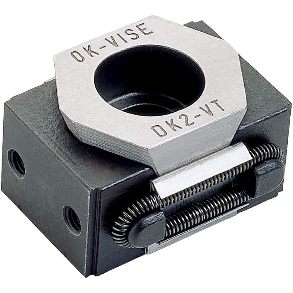 Wedge Clamps, Wedge Clamp Style: Vise , Single/Double Wedge: Single , Jaw Hardness: 30 - 34 , Screw Thread Size: 5/16-18 in , Features: Low-Profile Design MPN:47112